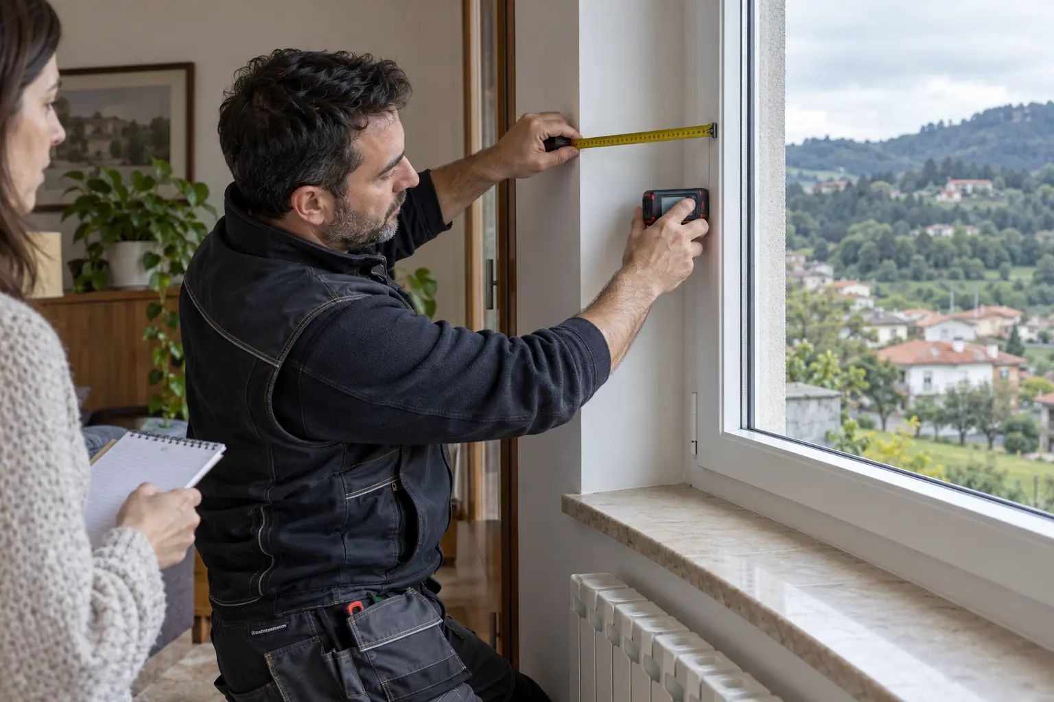 Medición gratuita de ventanas